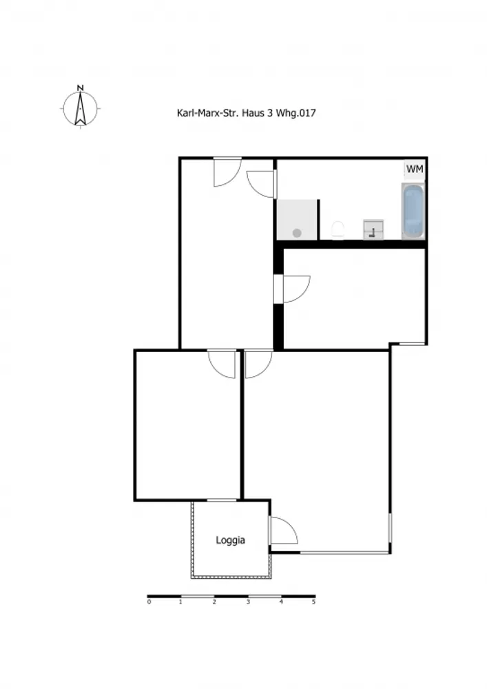 2 Zimmer Wohnung mit 79 m² in Fürstenwalde/Spree – Bild 2