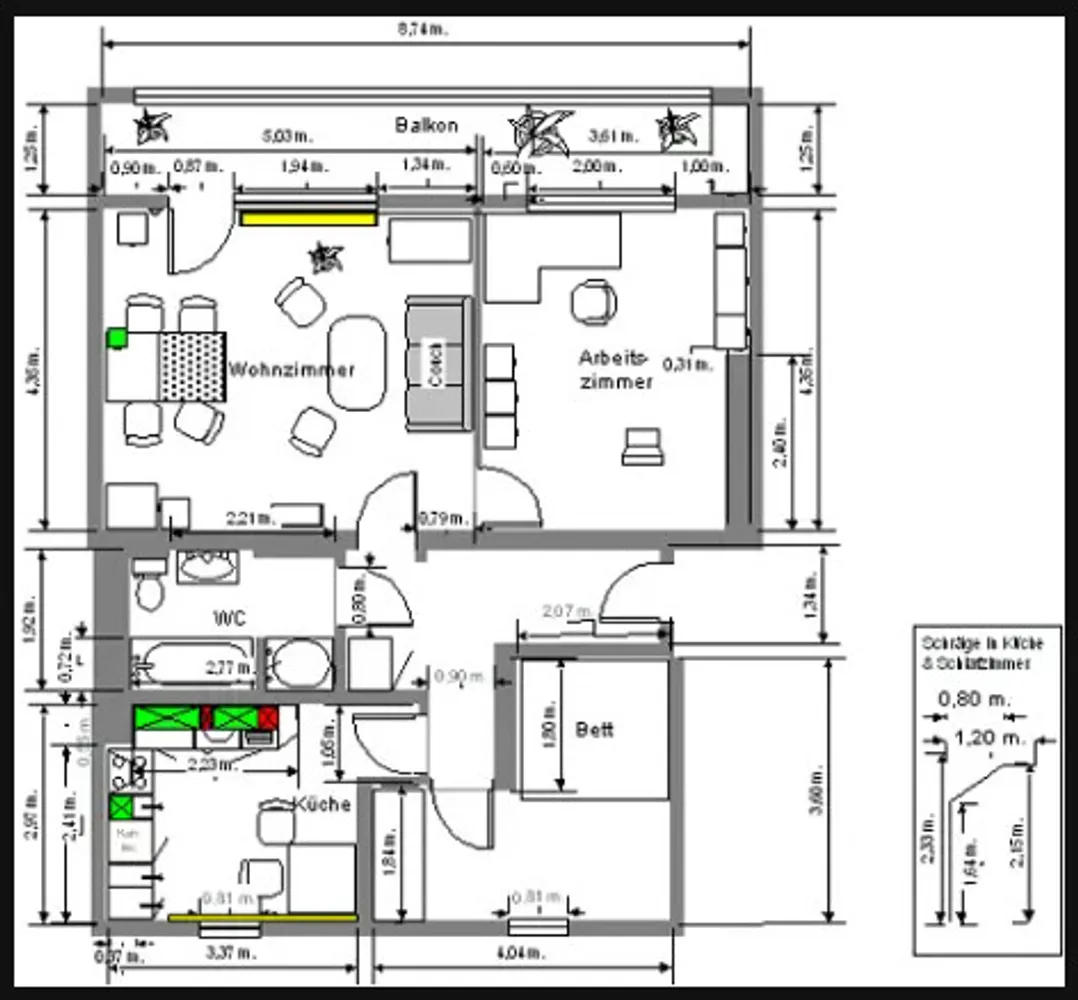 3 Zimmer Wohnung mit 77 m² in Duisburg – Bild 9
