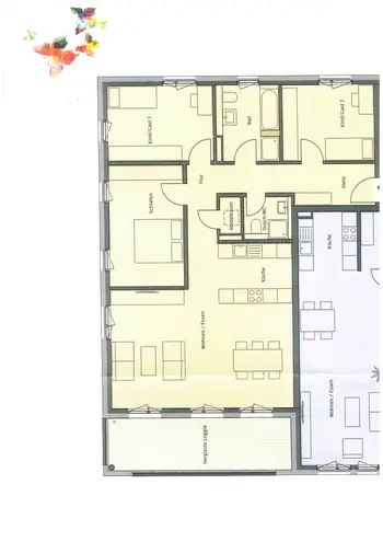 4 Zimmer Wohnung mit 129 m² in Frankfurt am Main – Bild 7