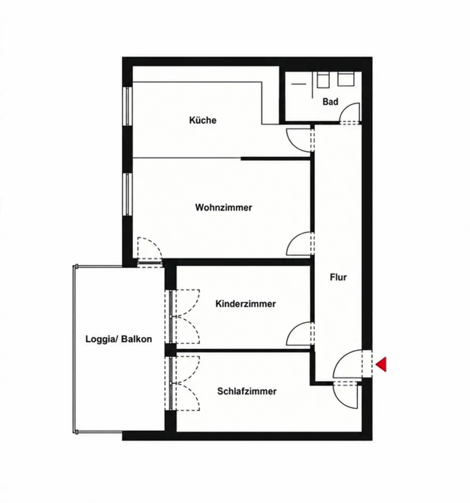 3 Zimmer Wohnung mit 94 m² in Hürth – Bild 9