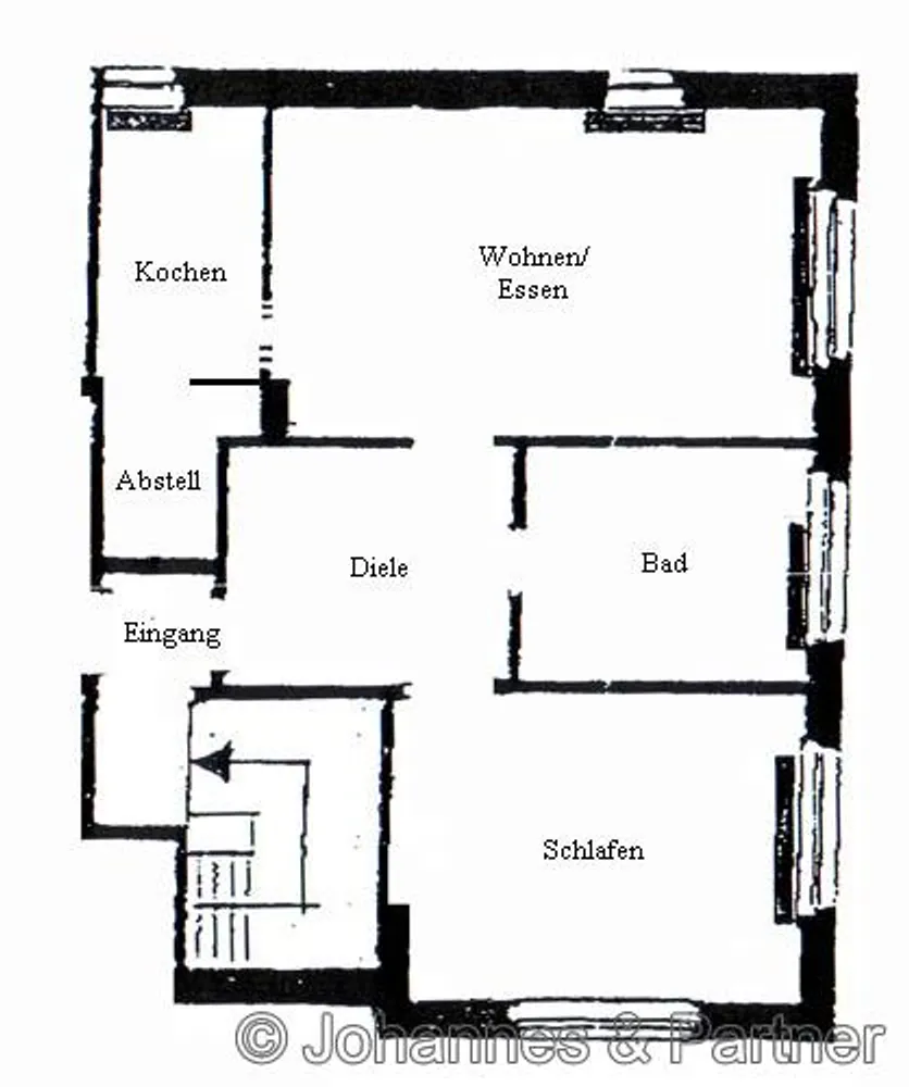 2 Zimmer Wohnung mit 59 m² in Dresden – Bild 7