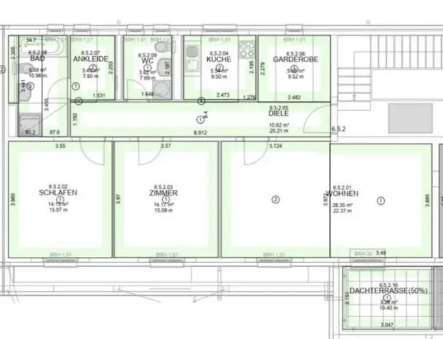 4 Zimmer Wohnung mit 96 m² in Düsseldorf – Bild 10