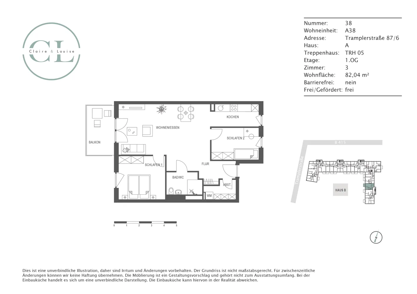 3 Zimmer Wohnung mit 82 m² in Lahr/Schwarzwald – Bild 5