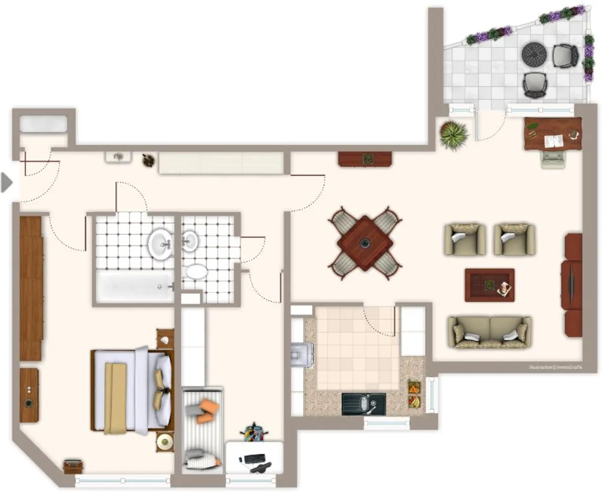 3 Zimmer Wohnung mit 89 m² in Mönchengladbach – Bild 3