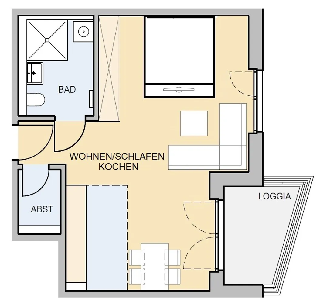 1 Zimmer Wohnung mit 49 m² in Braunschweig – Bild 5
