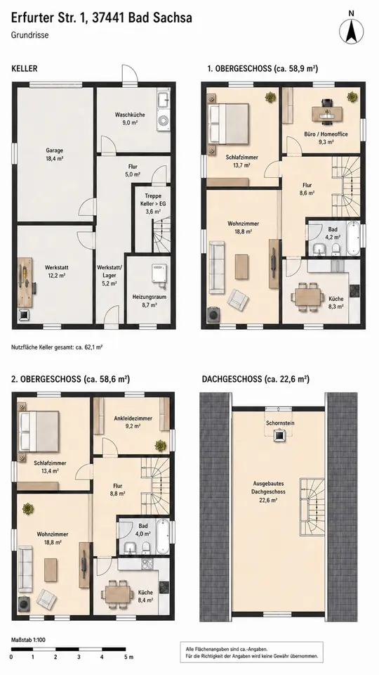 8 Zimmer Haus mit 160 m² in Duderstadt – Bild 5