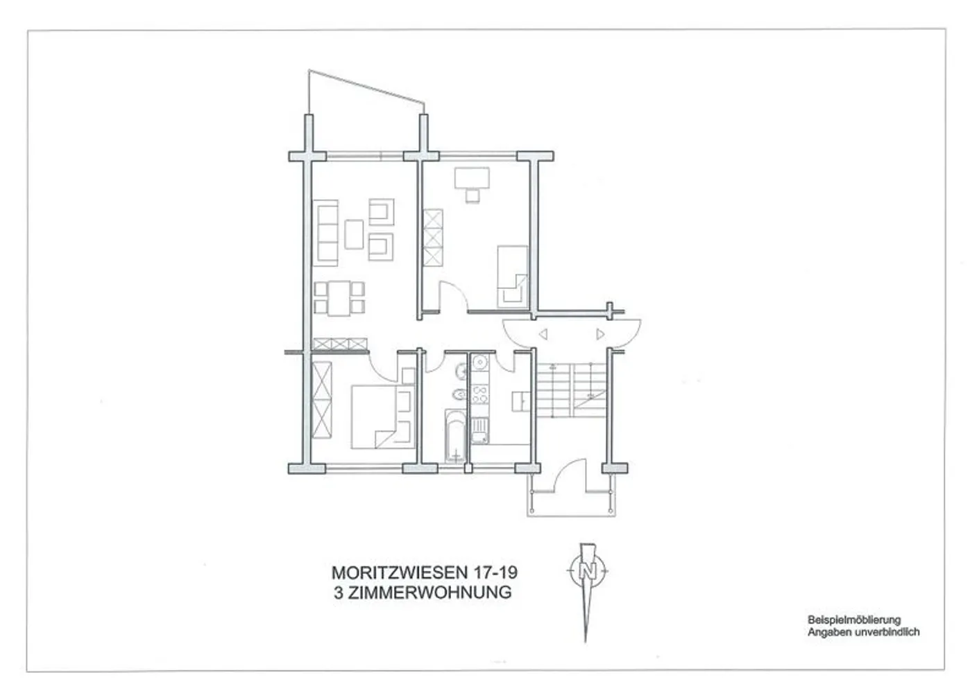 3 Zimmer Wohnung mit 68 m² in Naumburg (Saale) – Bild 3