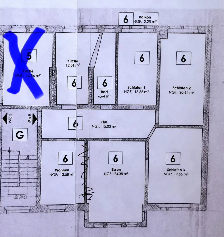 4 Zimmer Wohnung mit 127 m² in Bielefeld – Bild 4