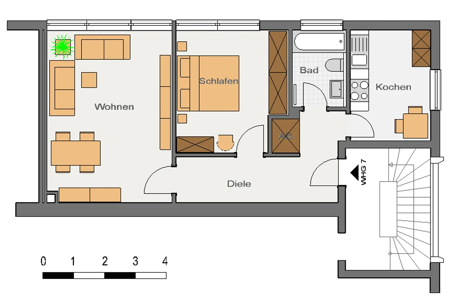 2 Zimmer Wohnung mit 59 m² in Ratingen – Bild 8