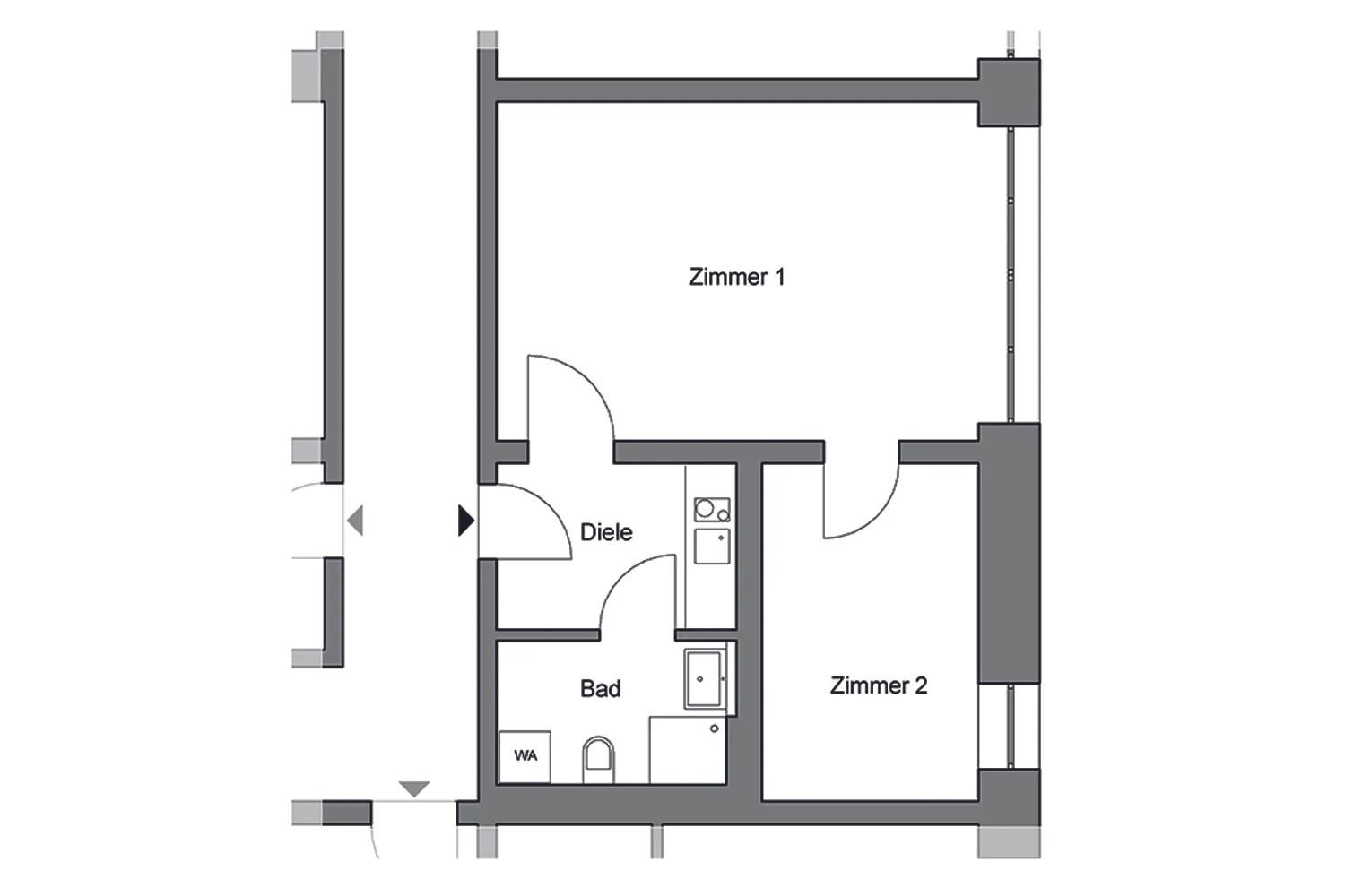 2 Zimmer Wohnung mit 44 m² in Nürnberg – Bild 10