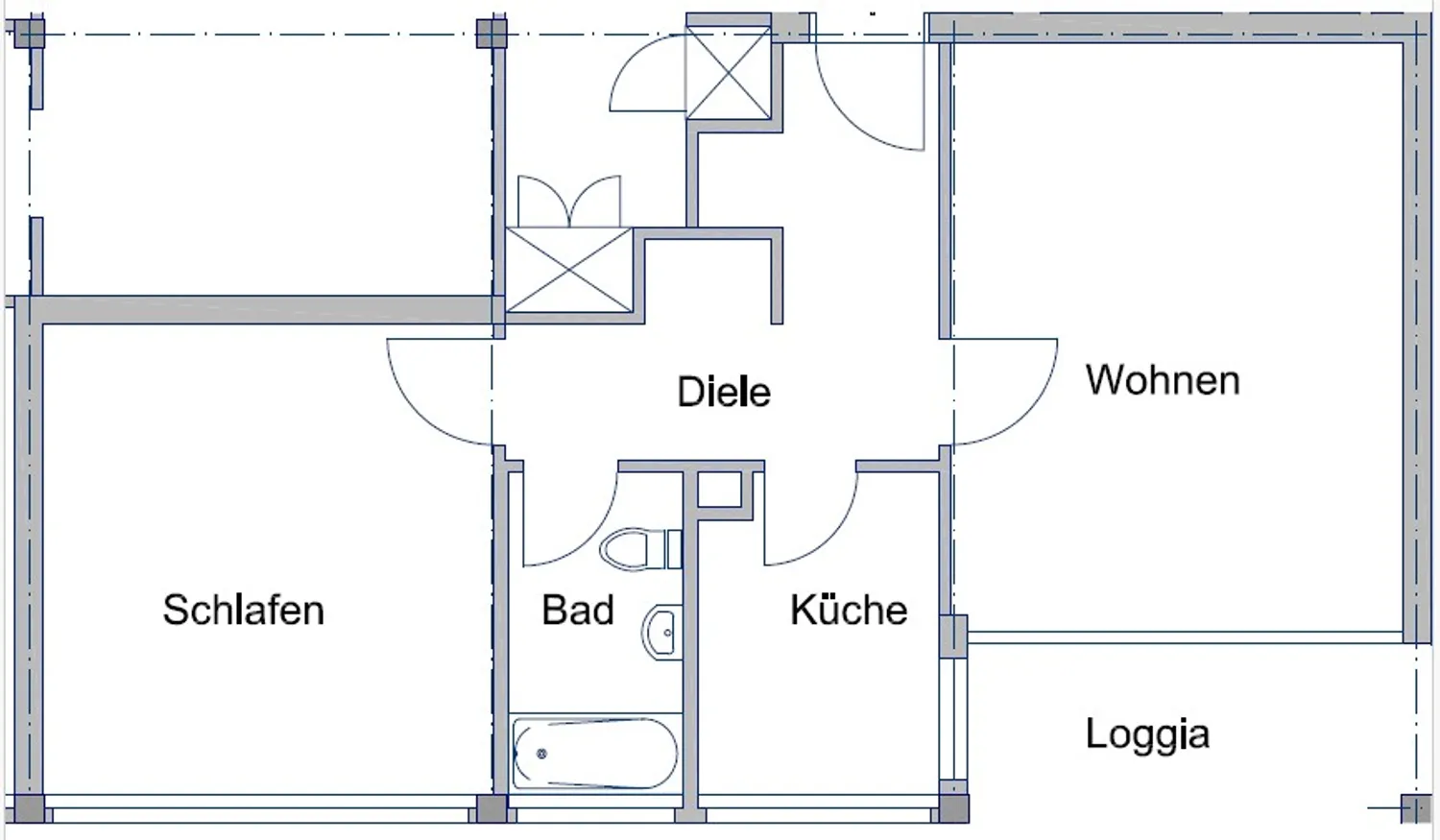 2 Zimmer Wohnung mit 51 m² in Duisburg – Bild 9