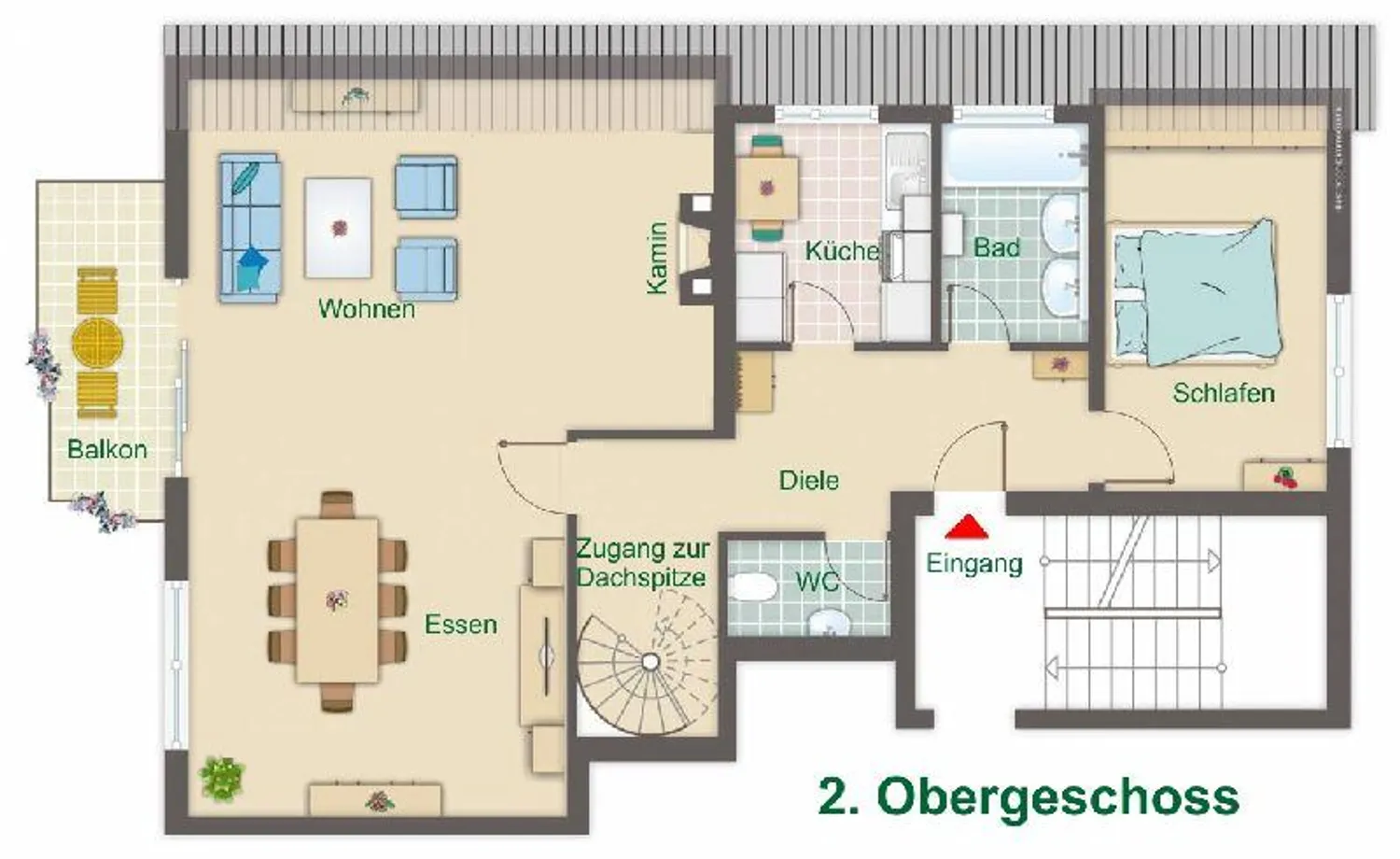 3 room apartment with 93 m² in Leverkusen – Photo 6