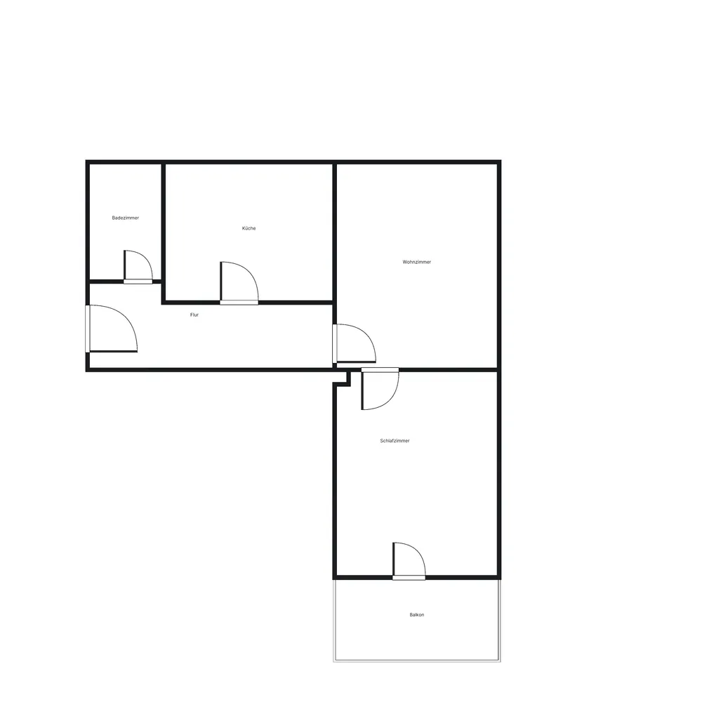 2 Zimmer Wohnung mit 55 m² in Rastatt – Bild 2
