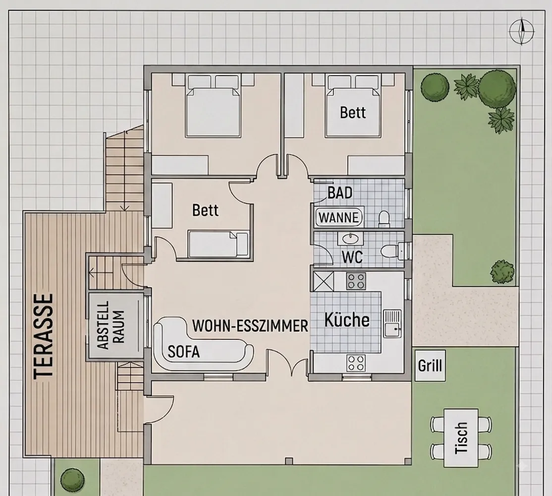 4 Zimmer Wohnung mit 80 m² in Stuttgart – Bild 7