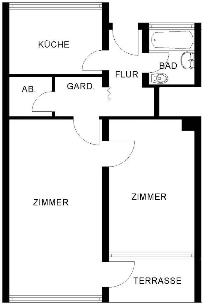 2 Zimmer Wohnung mit 51 m² in Bochum – Bild 5