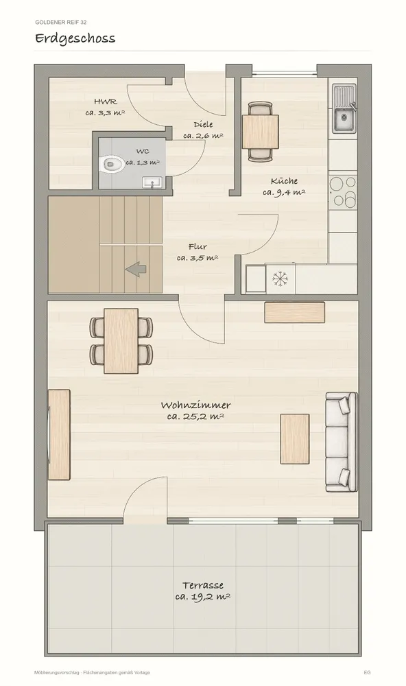 4 room apartment with 99 m² in Bremen – Photo 5