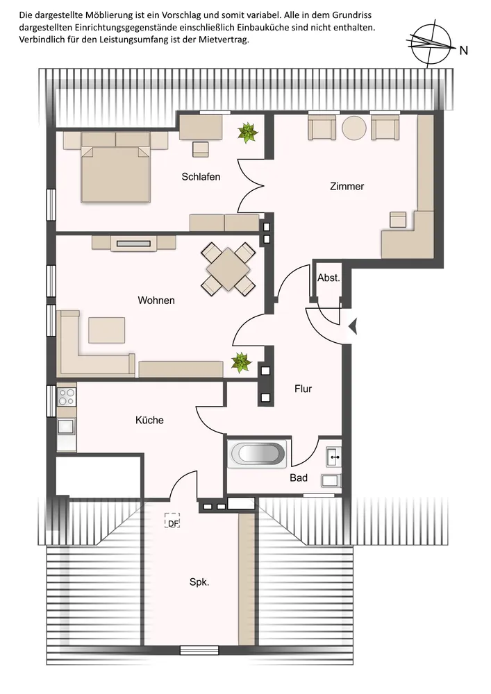 3 Zimmer Wohnung mit 87 m² in Darmstadt – Bild 6