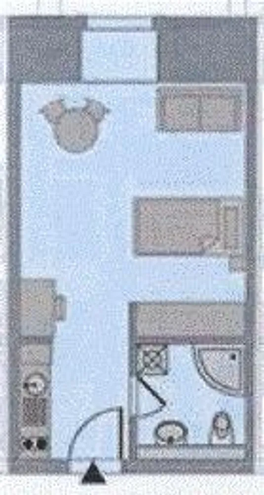 1 room apartment with 28 m² in Dresden – Photo 5