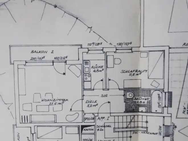 2 Zimmer Wohnung mit 50 m² in München – Bild 2