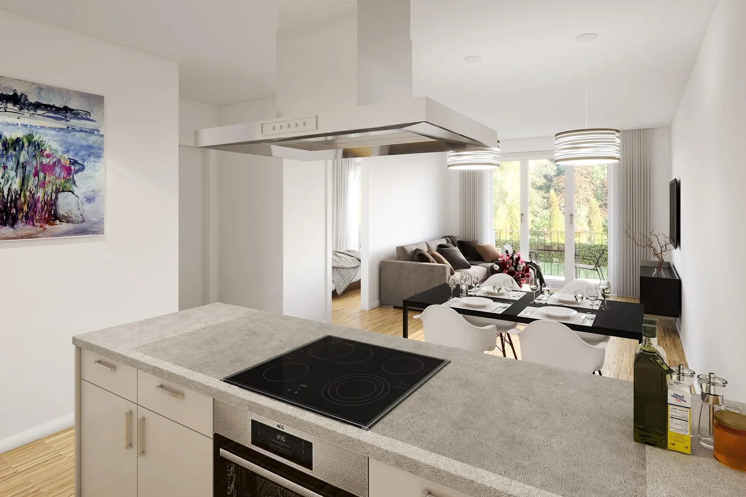 2 Zimmer Wohnung mit 52 m² in Frankfurt am Main – Bild 2