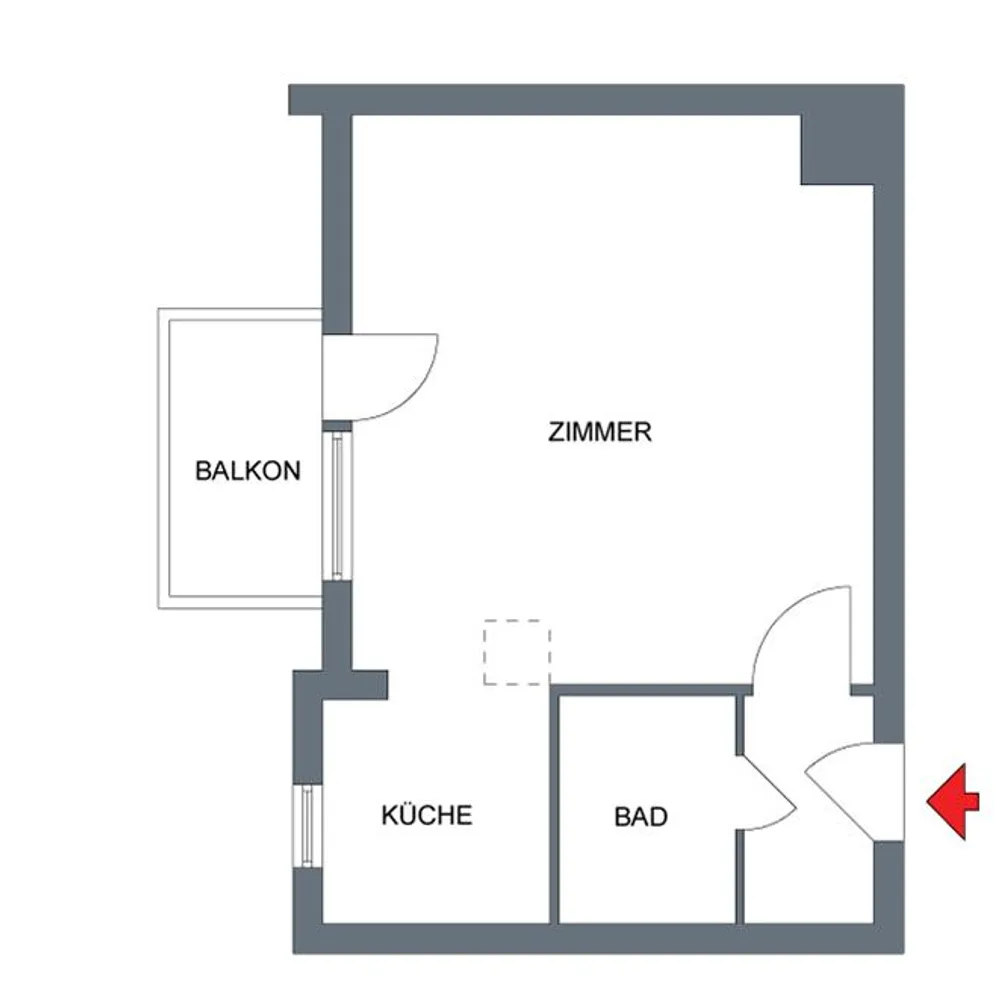 1 Zimmer Wohnung mit 34 m² in Berlin – Bild 11