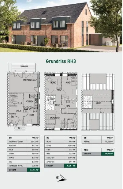 5 Zimmer Haus mit 129 m² in Stade – Bild 5