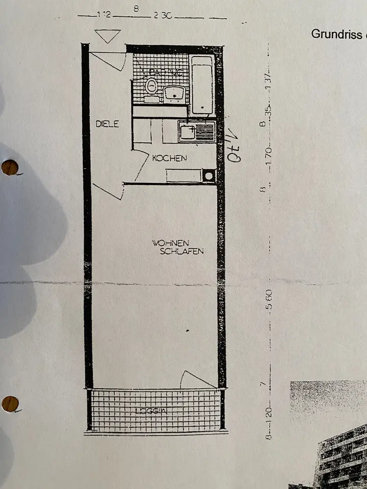 Studio mit 31 m² in Gießen – Bild 10