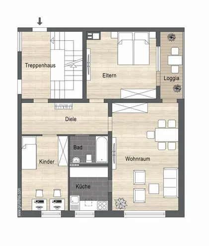 3 Zimmer Wohnung mit 80 m² in Essen – Bild 10