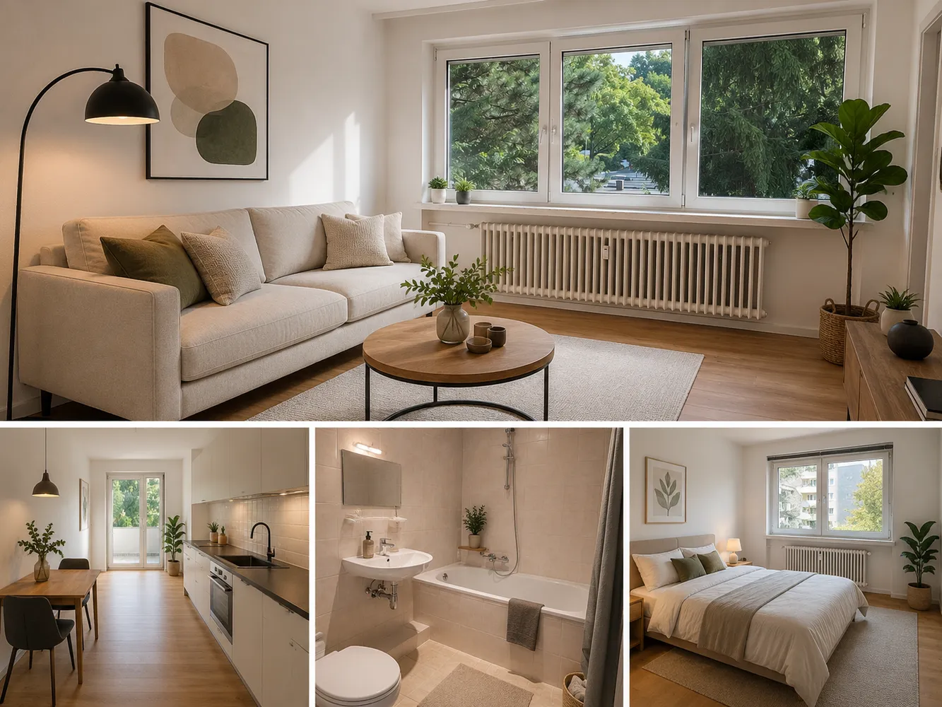 3 Zimmer Wohnung mit 53 m² in Bochum – Bild 1