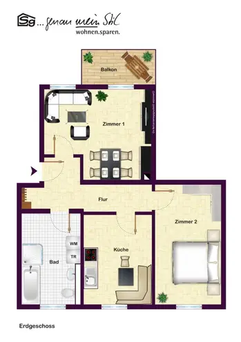 2 Zimmer Wohnung mit 73 m² in Chemnitz – Bild 8