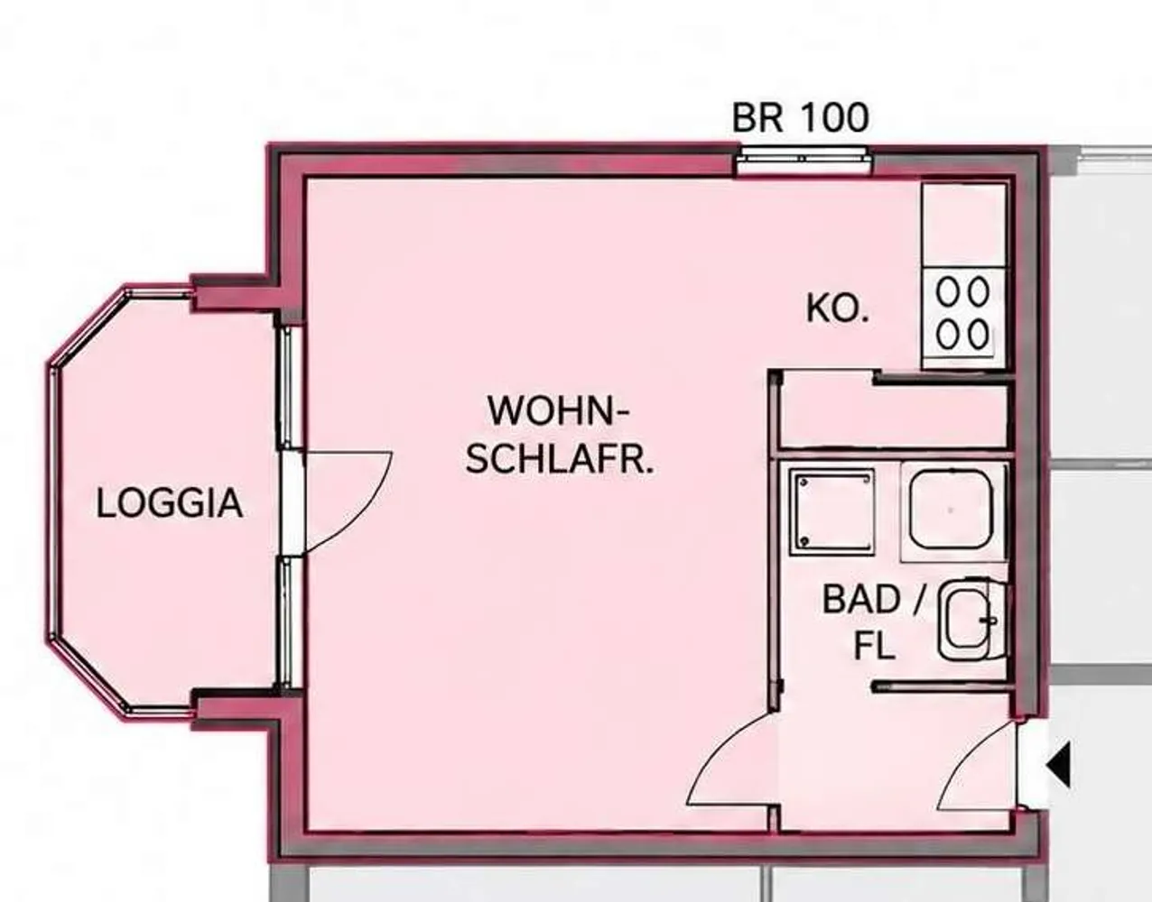 1 Zimmer Wohnung mit 28 m² in Bochum – Bild 9