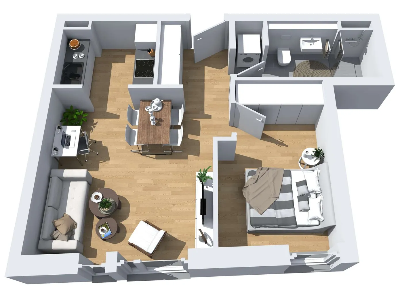 2 room apartment with 39 m² in Cologne – Photo 10