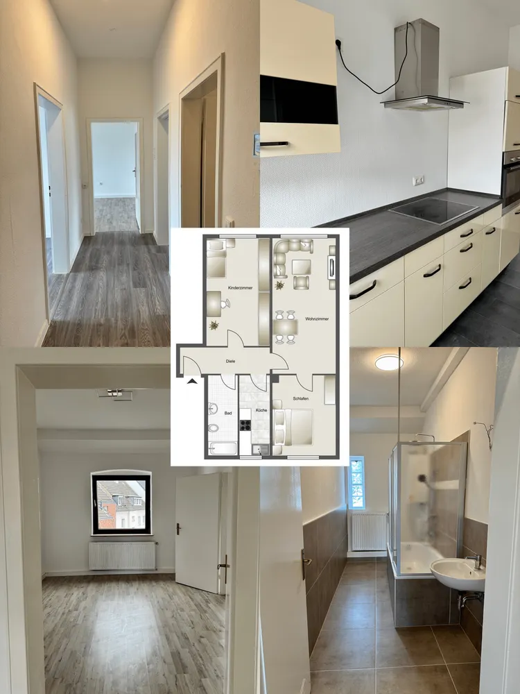 2 Zimmer Wohnung mit 80 m² in Herten – Bild 1