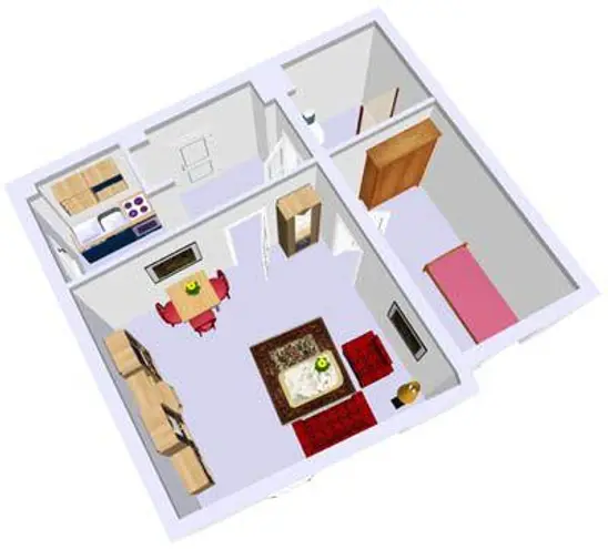 2 Zimmer Wohnung mit 42 m² in Kiel – Bild 2