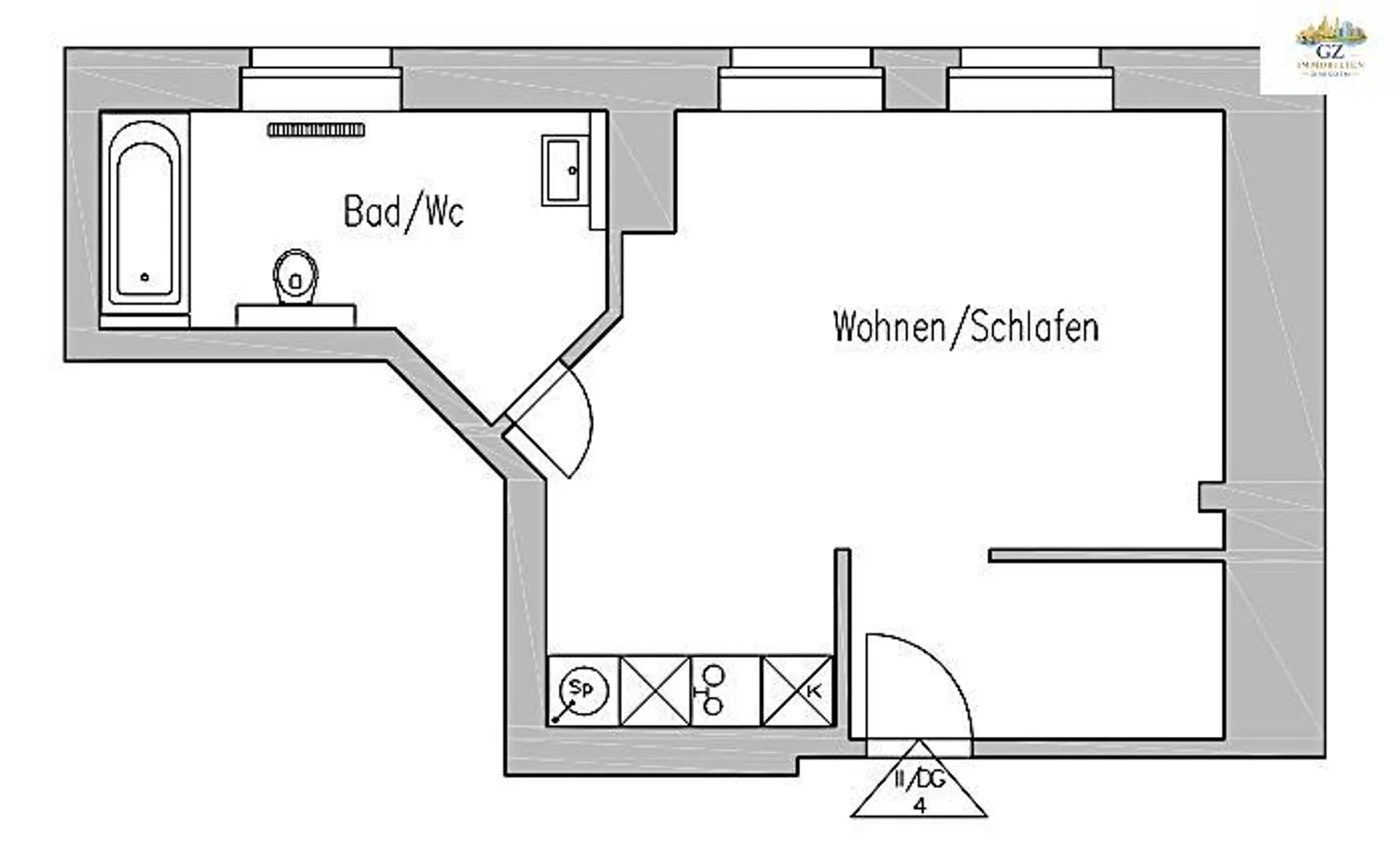1 Zimmer Wohnung mit 37 m² in Dresden – Bild 5