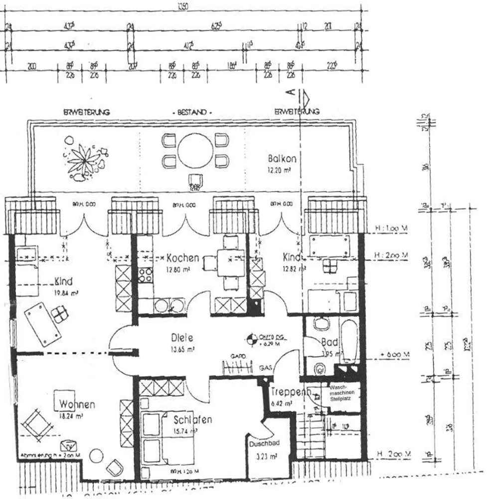 5 Zimmer Wohnung mit 112 m² in Essen – Bild 2