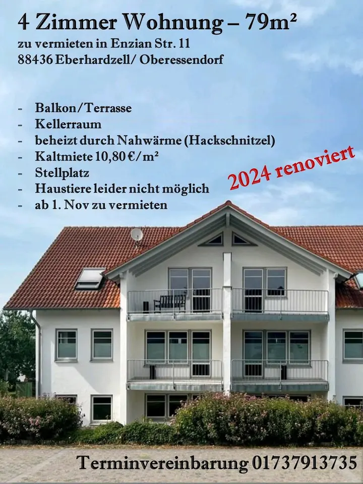 4 Zimmer Wohnung mit 82 m² in Biberach an der Riß – Bild 9