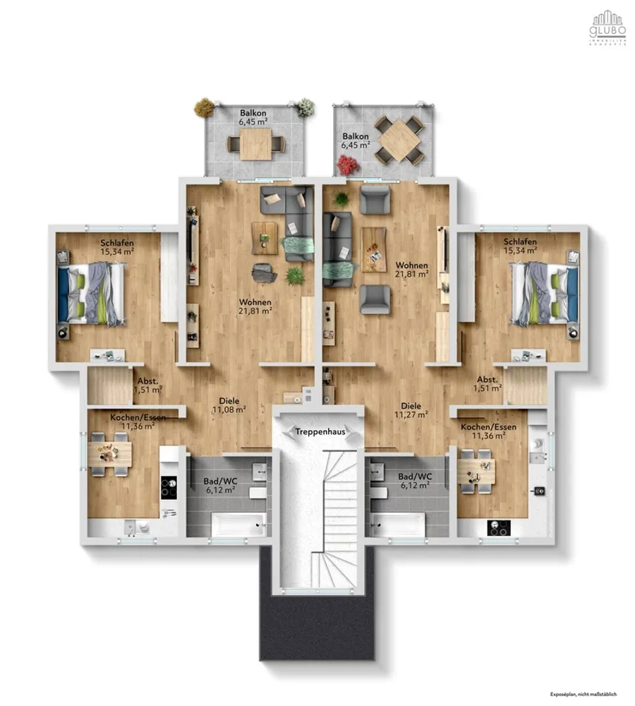 2 Zimmer Wohnung mit 70 m² in Bochum – Bild 4