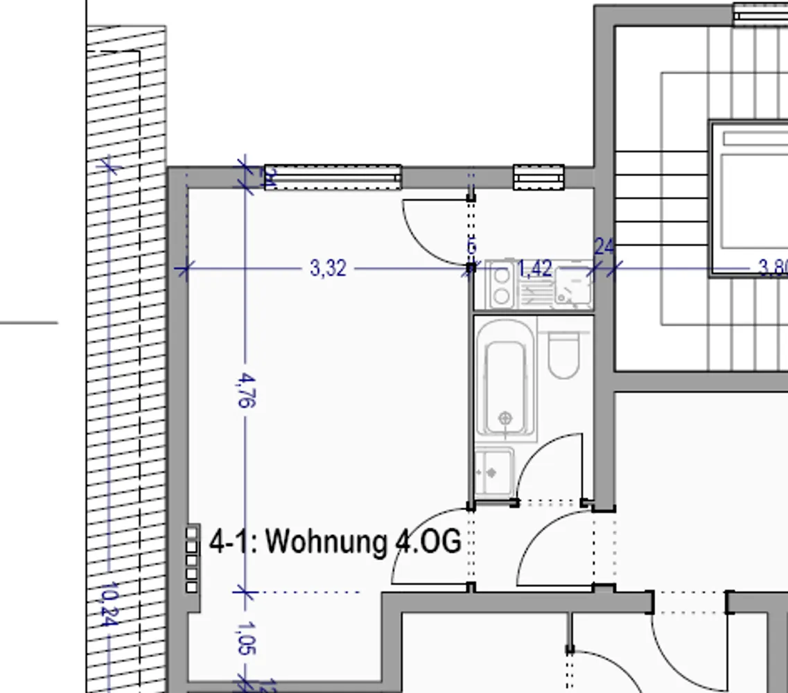 1 Zimmer Wohnung mit 28 m² in Frankfurt am Main – Bild 12