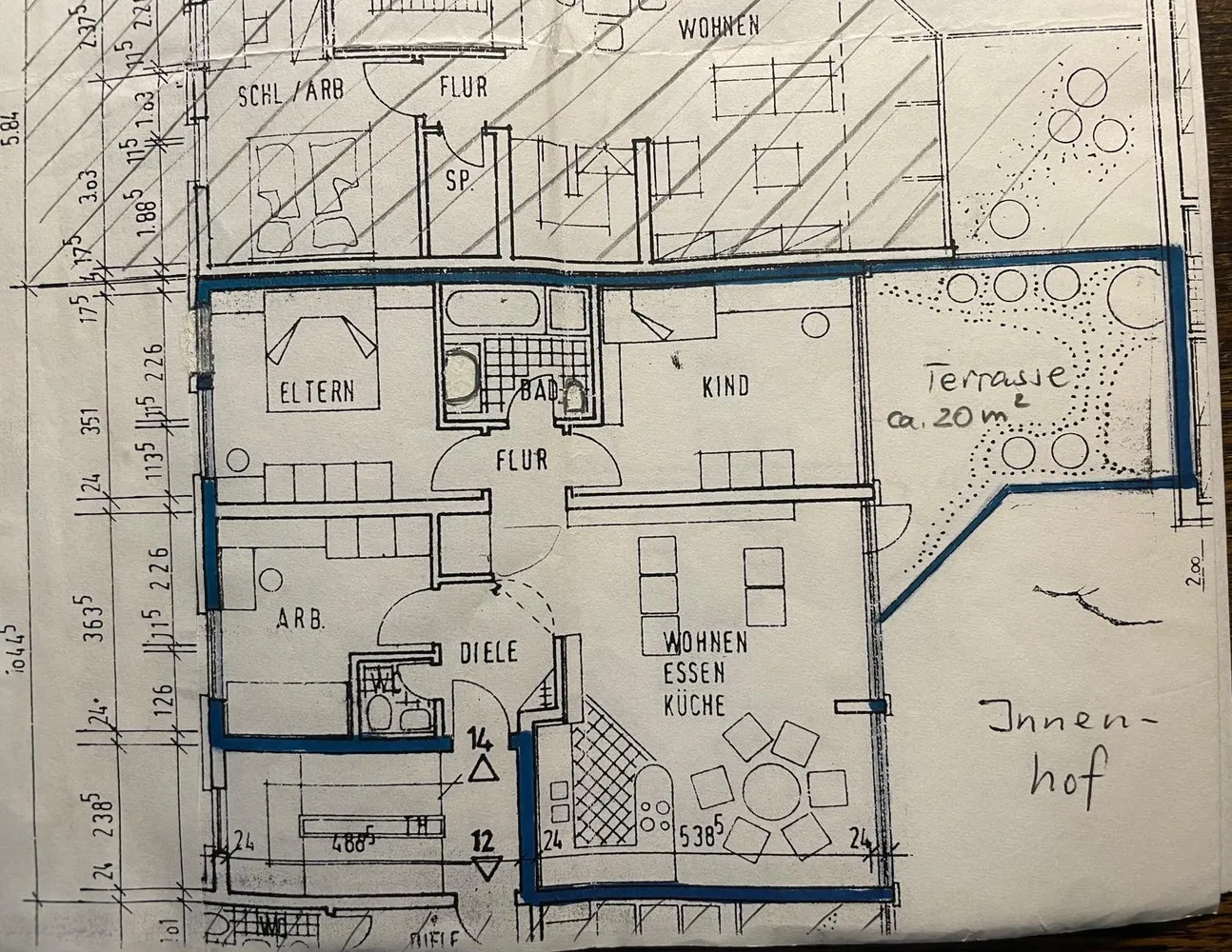 4 Zimmer Wohnung mit 97 m² in Nürnberg – Bild 2