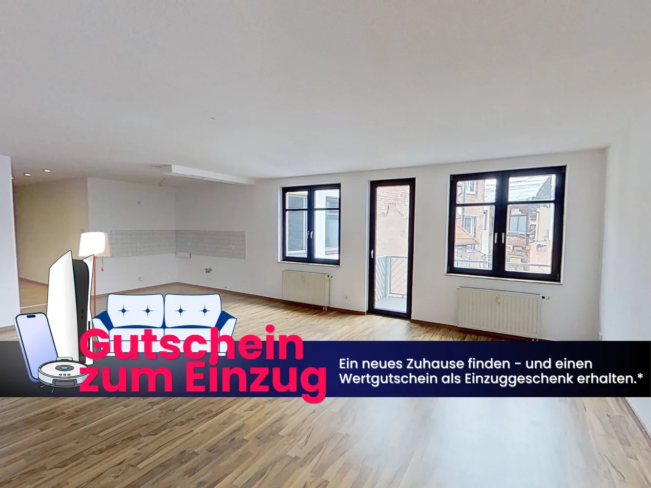 3 room apartment with 92 m² in Eisenach – Photo 9