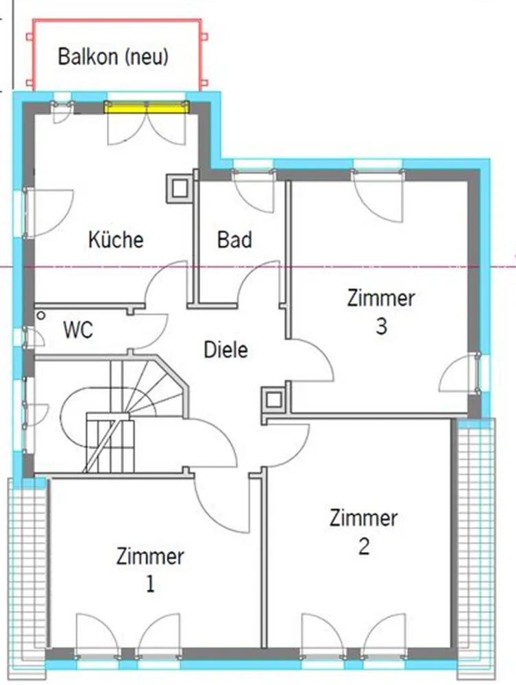3 Zimmer Wohnung mit 75 m² in Stuttgart – Bild 4