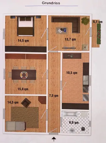4 Zimmer Wohnung mit 88 m² in Mannheim – Bild 7