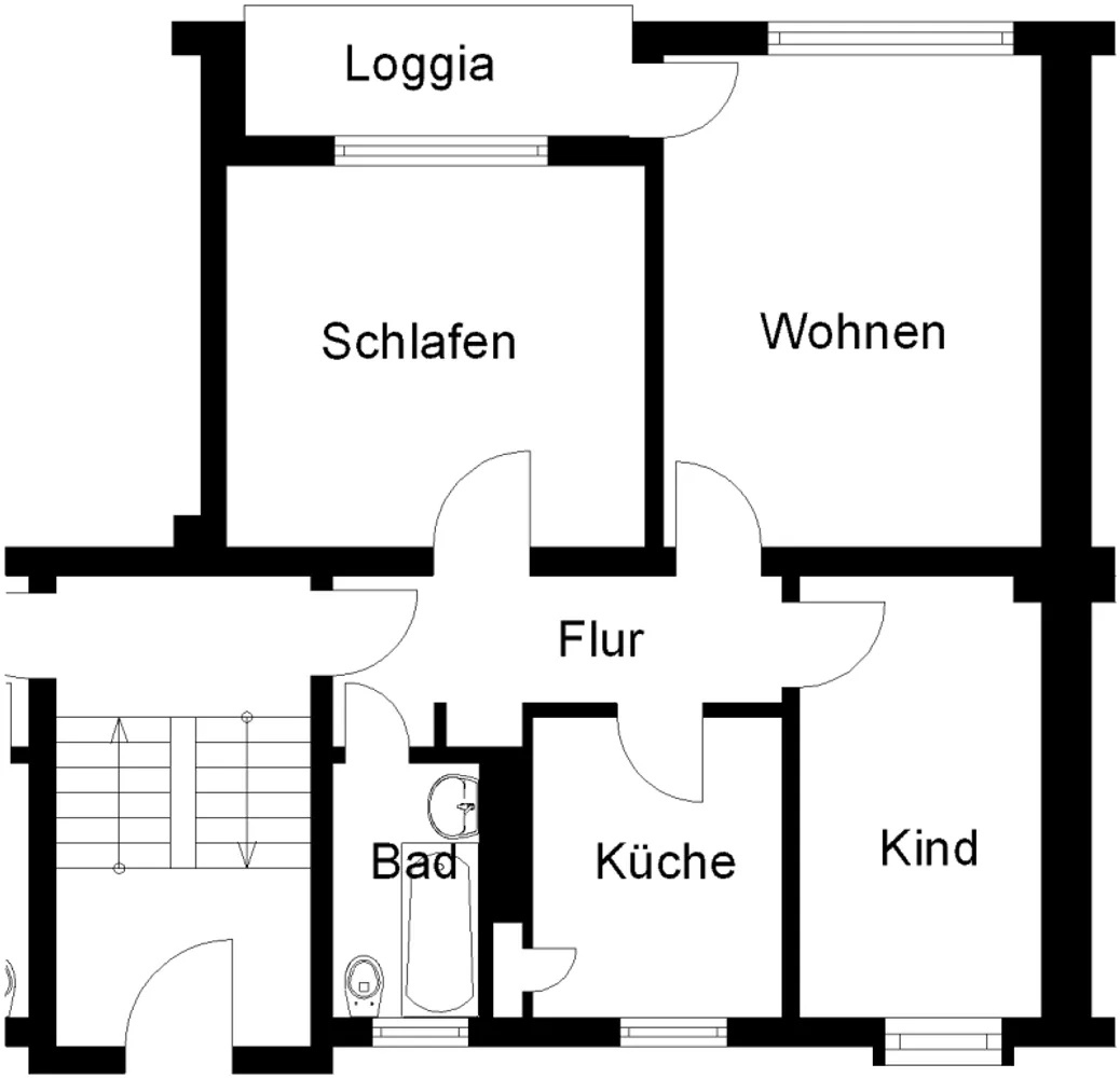3 room apartment with 59 m² in Brunswick – Photo 5