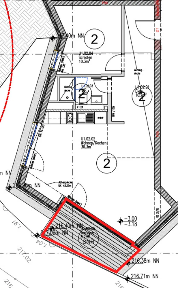 2 Zimmer Wohnung mit 58 m² in Aachen – Bild 6