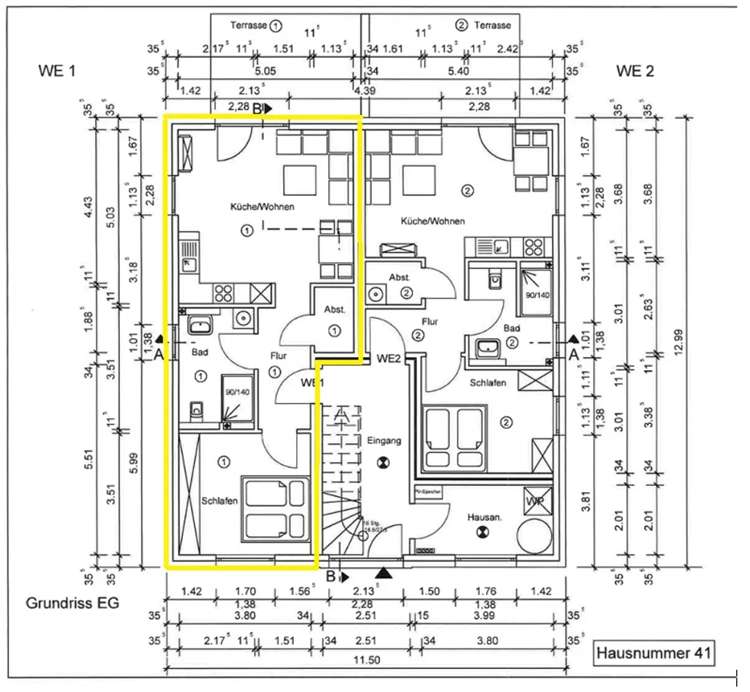 2 room apartment with 58 m² in Bremen – Photo 7