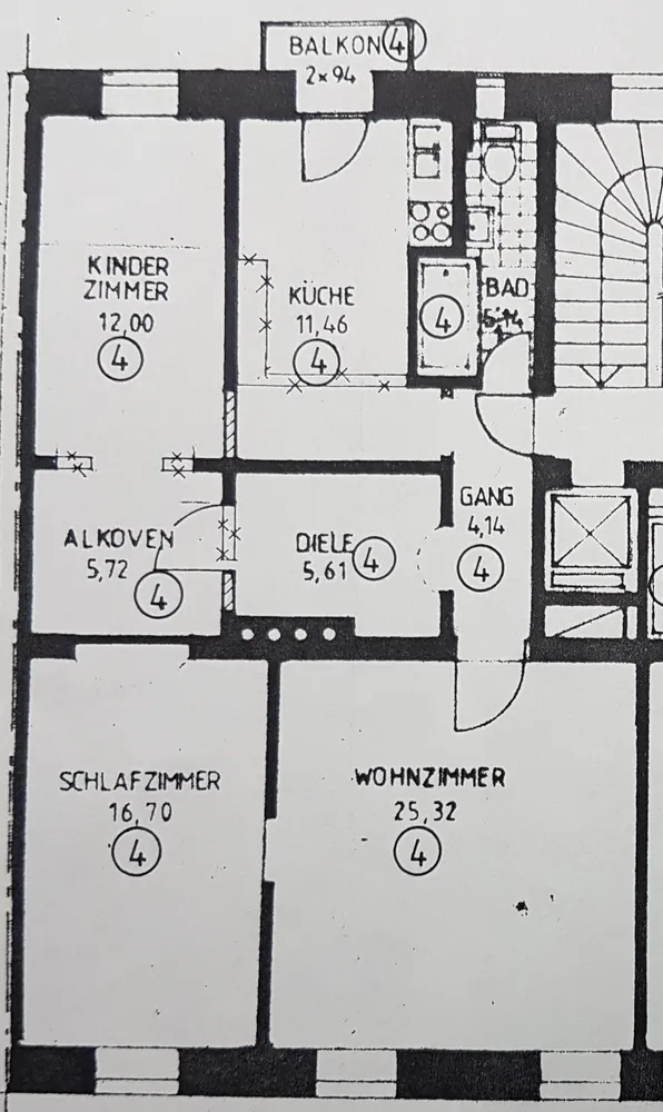 3 Zimmer Wohnung mit 90 m² in München – Bild 6