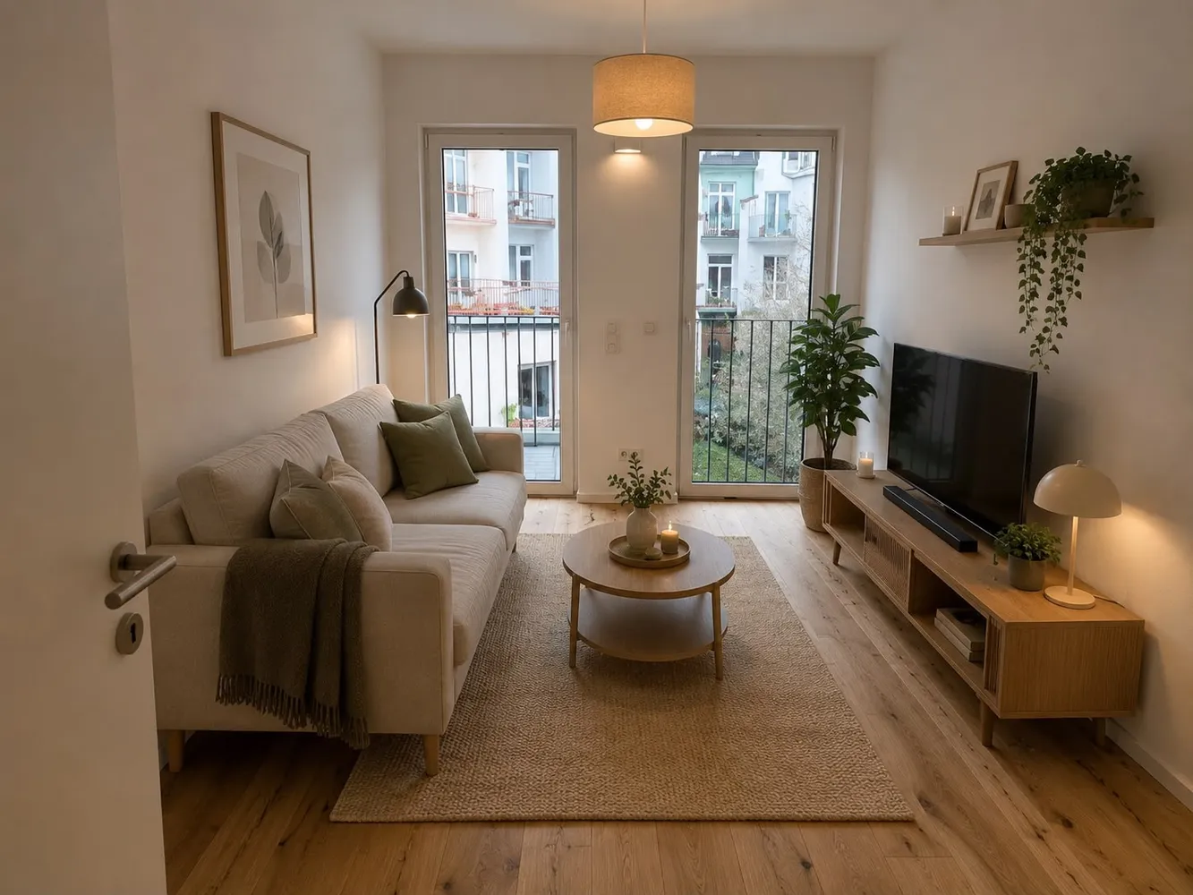 2 Zimmer Wohnung mit 54 m² in Frankfurt am Main – Bild 1