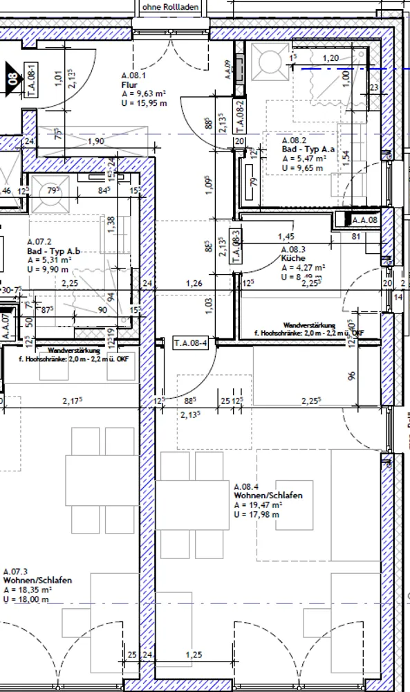 1 Zimmer Wohnung mit 43 m² in Ingolstadt – Bild 3