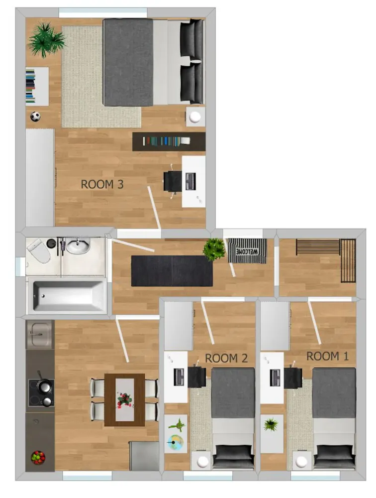 WG-Zimmer mit 8 m² in München – Bild 7
